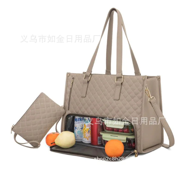 Crossbody Bag with Waterproof Large Wallet (One Set)